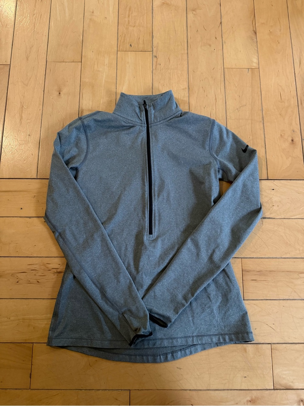 Nike Grey Dri-FIT Full-Zip Training Jacket